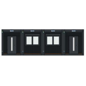 CONJUNTO DE 4 BUNGALOWS - AULA U OFICINAS
