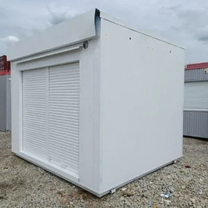 Contenedor Comercial 300×350 Con Persianas Frontales Divididas