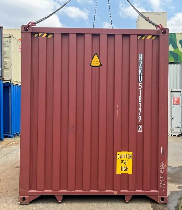 Contenedor High Cube (HC) de 30 pies
